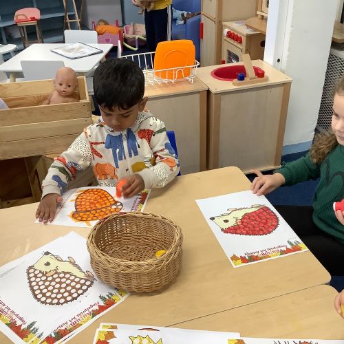 Our week in nursery 17-10-25